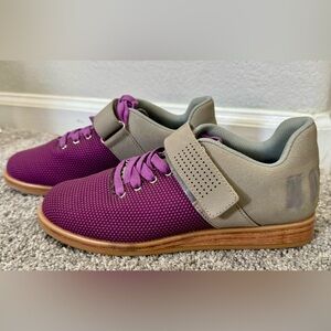 New-NOBULL-Lifters Superfabric Shoes- Women sz 7, Men sz5.5-Purple/Grey